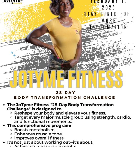 JoTyme Fitness 28 Day Body Transformation Challenge Joetta